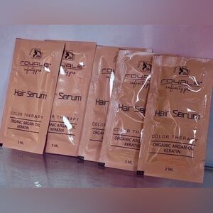 Royale Infinity Pro Organic Argan & Keratin Oil Hair Serum 5 Packs ~ Retail $150